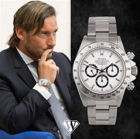 francesco totti e i rolex|Totti.